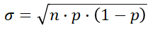 Binomial StDev